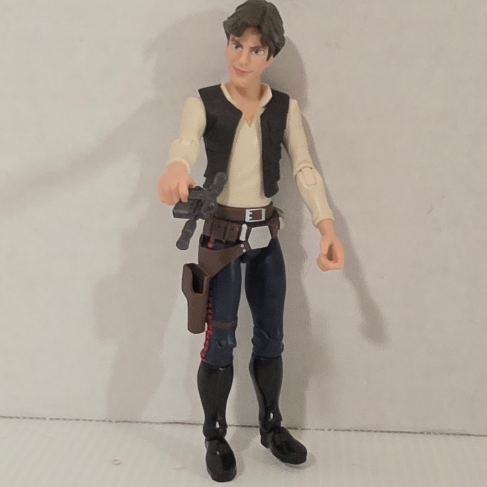 Hasbro Star Wars Han Solo 5" Action Figure Blue/Tan Good E3809/93151